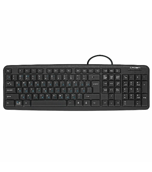 Клавиатура проводная CROWN CMK-F02B (OEM)
