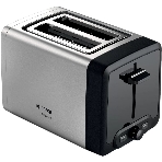 Тостер Bosch TAT4P420 нержавеющая сталь, 970 Вт, 2 слота, фото 1