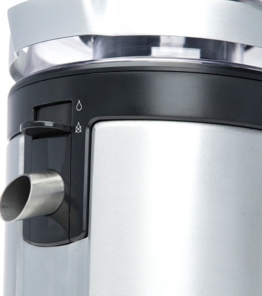Соковыжималка Bosch MES4010 серебристый/черный, центробежная, 1200 Вт, 1500 мл, механическое