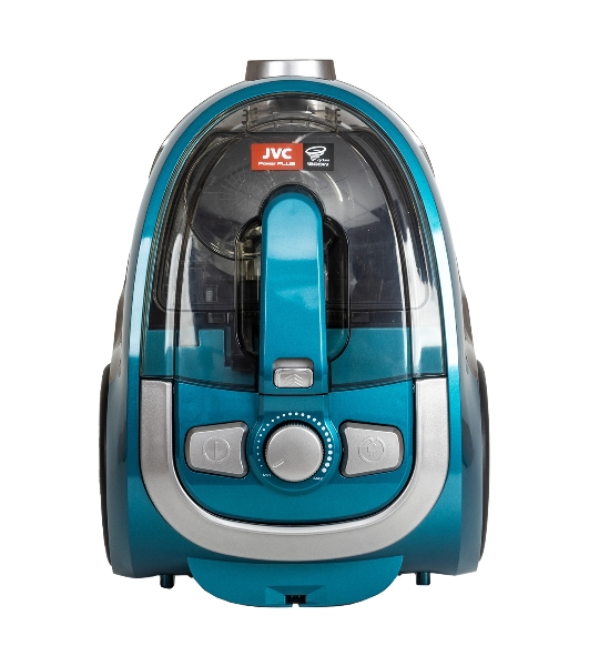 Пылесос JVC JH-VC401 бирюзовый/серый, 320/1800 Вт, уборка сухая, пылесборник контейнер 2,5 л.