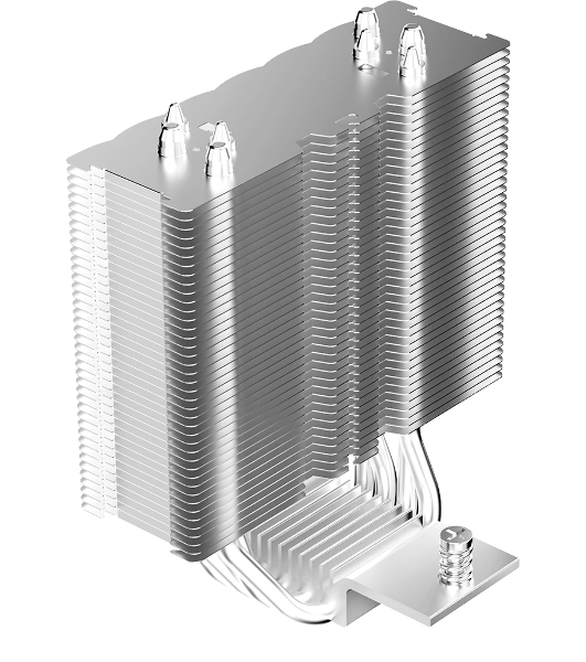 Кулер для процессора Ocypus Delta A40 EX BK ARGB, 120мм ARGB FAN, 4 HEAT PIPES, 4-PIN PWM, 500-1800 RPM, 29DBA, HYDRO BEARING, LGA115X/1200/1700/18XX, AM4/AM5