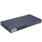 Коммутатор Hikvision DS-3E0526P-E/M(O-STD)(B), 24×1 Гбит/с PoE + 2×1 Гбит/с SFP, неуправляемый, фото2