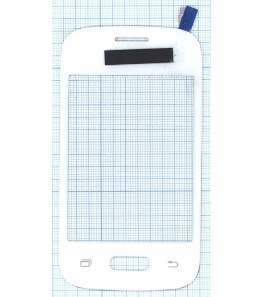 Сенсорное стекло (тачскрин) для Samsung Galaxy Pocket 2 SM-G110, белое