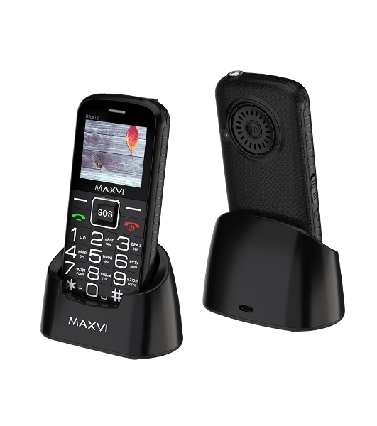 Мобильный телефон Maxvi B5ds up черный