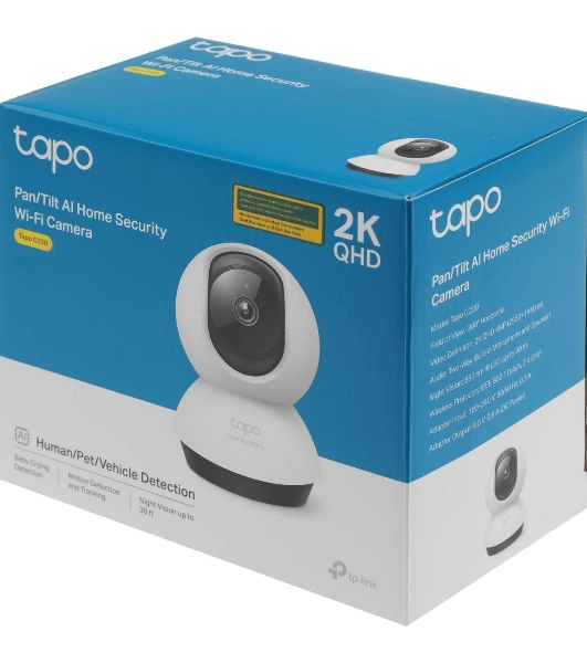 Камера видеонаблюдения умная домашняя поворотная TP-Link Tapo C220