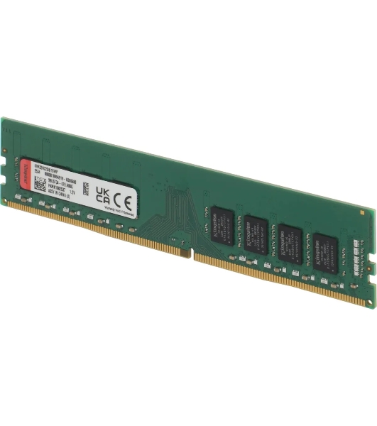 Оперативная память Kingston ValueRAM, DDR4, 16GB (1x16GB), 3200 MHz, CL22, без радиатора