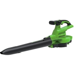 Воздуходув-Садовый Пылесос аккумуляторный GreenWorks GD40BVII, 40V, бесщеточный, без АКБ и ЗУаккумуляторный (2406907)