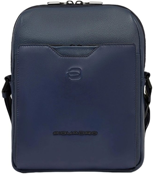 Сумка мужская Piquadro Ael CA6917S142/BLU синяя натур.кожа