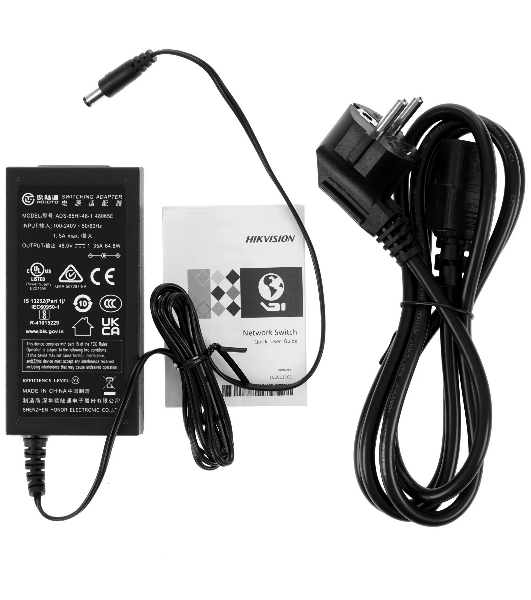 Коммутатор HiWatch DS-S1008GP, 8×1 Гбит/с PoE + 1×1 Гбит/с + 1×1 Гбит/с SFP, неуправляемый
