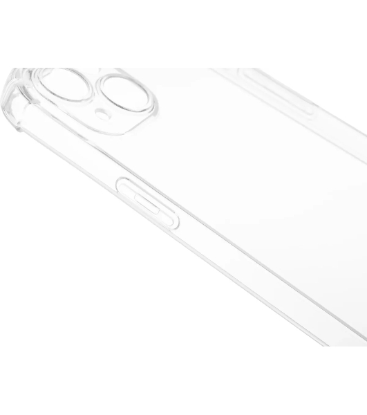 Чехол (клип-кейс) BoraSCO для Apple iPhone 15 Plus прозрачный