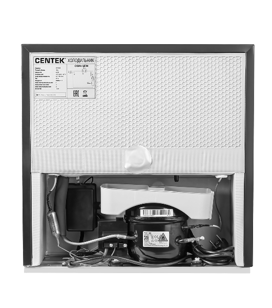 Холодильник Centek CT-1701 черный однокамерный 46л