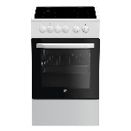 Плита электрическая Beko FFSS57001W белый, конфорок 4 шт, духовка 60 л, 50 см x 85 см x 60 см, фото 1