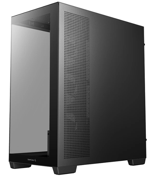 Компьютерный корпус Deepcool CG580 4F V2 без БП, боковое окно (панорама), 4x120мм ARGB PWM вентилятора, черный, ATX (R-CG580-BKADA4-G-2)
