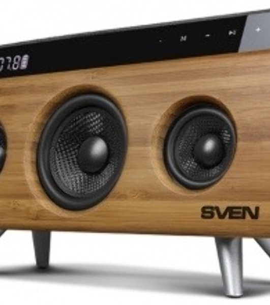 Портативная колонка SVEN АС HA-930,30Вт, дерево