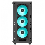Компьютерный корпус Deepcool CC560 V2 черный без БП ATX 4x120мм 1xUSB 2.0 1xUSB 3.0 audio bott PSU, фото4