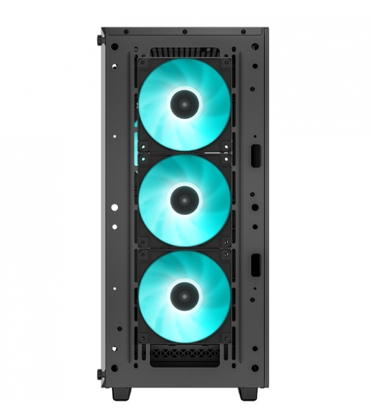 Компьютерный корпус Deepcool CC560 V2 черный без БП ATX 4x120мм 1xUSB 2.0 1xUSB 3.0 audio bott PSU