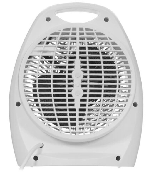 Тепловентилятор MTX FHS-2000, белый, 1000/2000 Вт, 25 м2, термостат