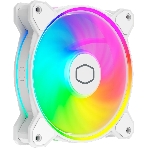 Вентилятор для корпуса Cooler Master MasterFan MF120 Halo2 ARGb 120х120x25 белый 4-pin 27дБ (MFL-B2DW-21NP2-R2) Ret, фото 1