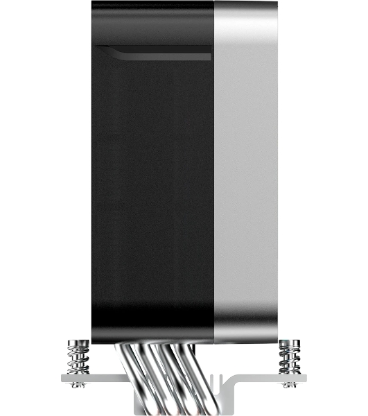 Кулер для процессора Ocypus Delta A40 EX BK ARGB, 120мм ARGB FAN, 4 HEAT PIPES, 4-PIN PWM, 500-1800 RPM, 29DBA, HYDRO BEARING, LGA115X/1200/1700/18XX, AM4/AM5