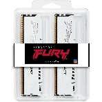 Оперативная память Kingston Fury Beast, DDR5, 64Gb (2x32 GB), 6000 MHz, CL36, DIMM, радиатор, белый, фото2