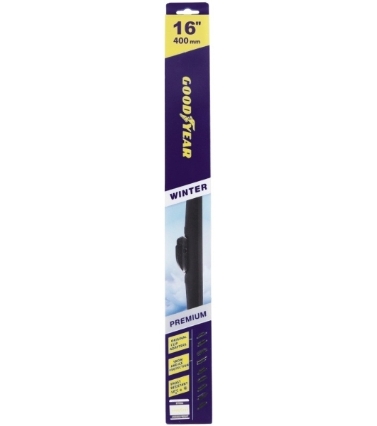 Щетка стеклоочистителя GOODYEAR GY005316 Winter Premium 16''/40 см, 9 переходников