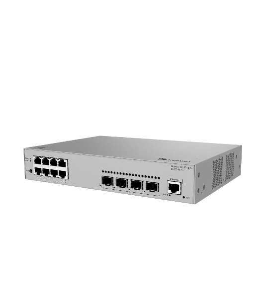 Коммутатор Huawei S220-8T4S (L2+, 8*10/100/1000BASE-T ports, 4*GE SFP ports, built-in AC power)