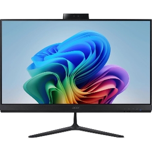 Моноблок Acer Aspire C24B-GKRK 23.8' Full HD Ryzen 5 330 (1.7) 16Gb SSD512Gb RGr Eshell GbitEth WiFi BT 65W клавиатура мышь Cam черный 1920x1080