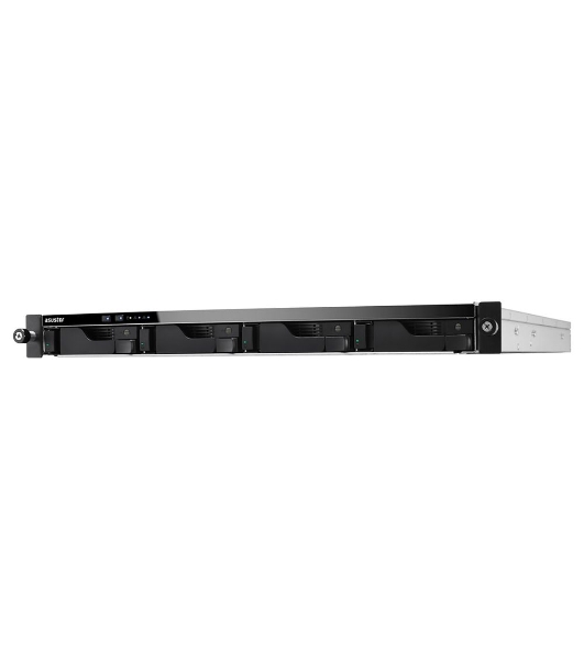 Сетевой накопитель ASUSTOR AS6504RS 4Bay/Intel Atom C3538, 2.1GHz/8Gb DDR4/noHDD,LFF(HDD,SSD),/2x1GbE(LAN)/4xUSB3.2; 90IX01G0-BW3S00