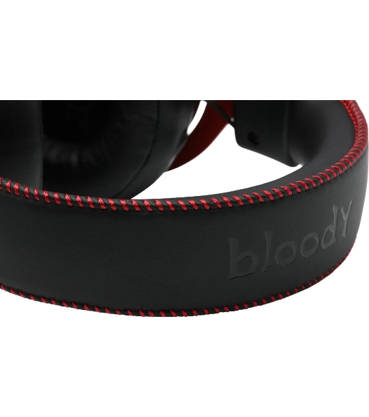 Гарнитура Bloody M590i Sports красный-чёрный, проводная, USB
