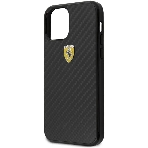 Чехол (клип-кейс) для Apple iPhone 12 mini Ferrari черный (FERCAHCP12SBK), фото2