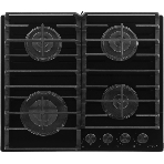 Газовая варочная панель Vitek VGH 6420 BG стекло черное, фото 1