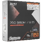 Материнская плата MSI PRO B850M-P, AM5, AMD B850, 4xDDR5, 4xSATA, 3xM.2, 1xPCIe 5.0 x16, 3xPCIe 3.0 x16, 1xHDMI, 1xDP, 1x5Gb LAN, 1xUSB-C 10Gbps, 1xUSB-A 10Gbps, 2xUSB-A 5Gbps, 4xUSB-A 2.0, 3x3.5 мм, 7.1, чёрный, mATX, фото2