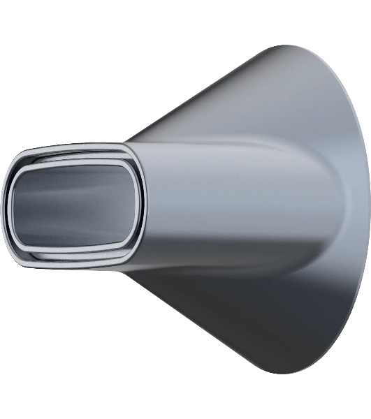 Фен Haier HHD-507 серый, 1600 Вт, ионизация