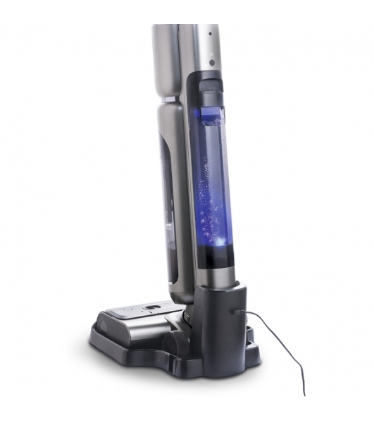 Пылесос вертикальный Thomas AQUA FLOORCLEANER CORDLESS (785501) серый, питание от аккумулятора, 21 Вт, уборка влажная, пылесборник 0.72 л, работа от АКБ max 35 мин.