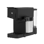 Капсульная кофеварка BQ CCM1064A Black. 3 в 1: Nespresso, Dolce Gusto, молотый кофе/Давление 20 бар/Итальянская помпа/Автоматический капучинатор/DuoBoil - технология быстрого приготовления кофейных напитков/Выбор объема порции/Объем резервуара для воды 850 мл/Объем резервуара для молока 200 мл/Длина шнура 1 м/Автооключение/Защита от перегрева/Съемный лоток для сбора капель, фото 1