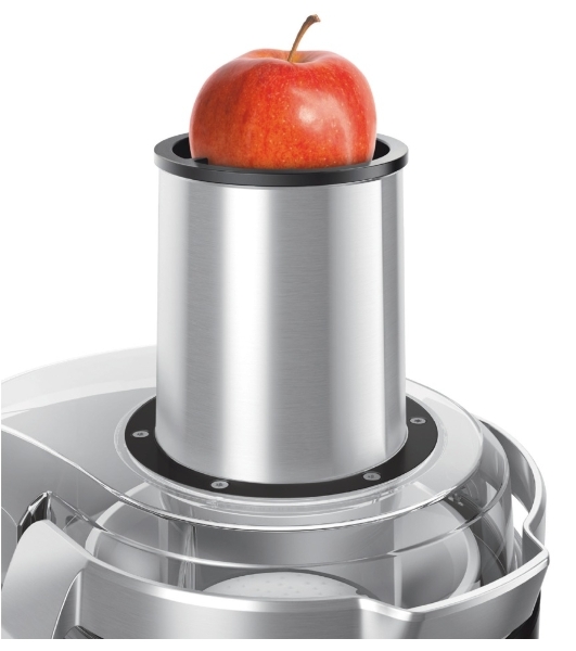 Соковыжималка Bosch MES4010 серебристый/черный, центробежная, 1200 Вт, 1500 мл, механическое