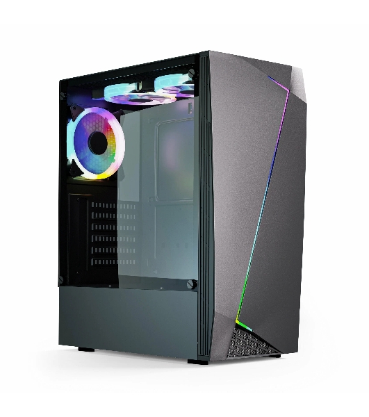 Компьютерный корпус ABR GQ-2 (8018) (USB 3.0X1 + USB 2.0 X2+audio)