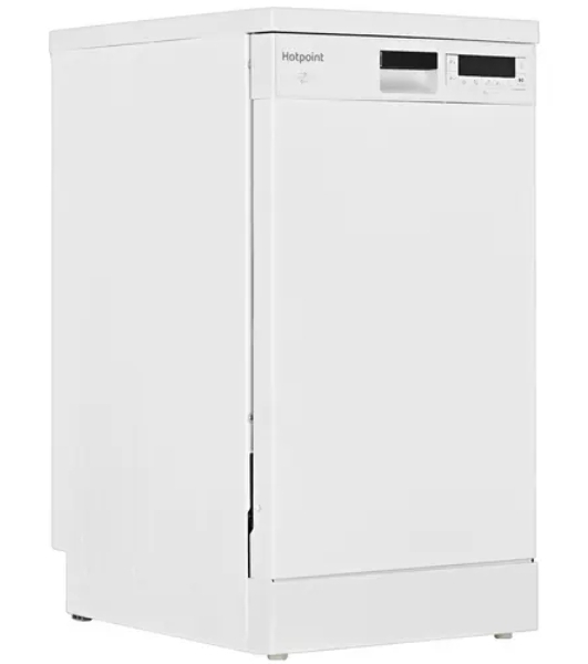 Посудомоечная машина HOTPOINT HFS 1C57, белый, 44.8 см, 10 компл., 49 дБ, класс A