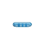 Портативный аккумулятор Maxvi PB10-11 10000 мАч blue 3A, встроенные кабели USB A/Type-C/Lightning, фото10