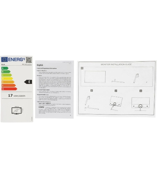 Монитор 23.8' Dahua DHI-LM24-B201S IPS 1920x1080, 75 Гц, 4 мс, 16:9, 250 кд/м2, 1xHDMI, 1xVGA, черный