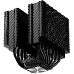 Кулер для процессора PCCooler RZ620Pro TC BK (265W, 4-pin PWM, 160mm, Al/Cu, 6x6mm, 2x120mm, 80CFM, 36.2dBA, 2400RPM, S: 1851/1700/1200/115X, AM5/AM4, black), фото4