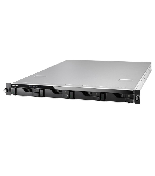 Сетевой накопитель ASUSTOR AS6504RS 4Bay/Intel Atom C3538, 2.1GHz/8Gb DDR4/noHDD,LFF(HDD,SSD),/2x1GbE(LAN)/4xUSB3.2; 90IX01G0-BW3S00