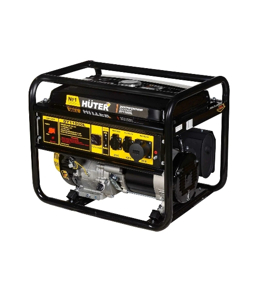 Электрогенератор бензиновый Huter DY11000L, 9 кВт, 91 дБ, 84.7 кг