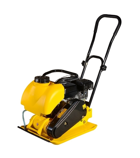 Виброплита бензиновая Huter VP-35W 4870 Вт 6.5 л.с., 25 кН, подошва 580х500 мм, 1050 м2/ч, 105 дБ
