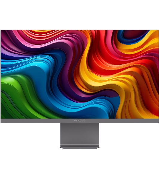 Монитор 27' DIGMA PRO Art S IPS 3840x2160, 60 Гц, 5 мс, 16:9, 400 кд/м², 1xHDMI, 1xDP, 2x2 Вт, серый