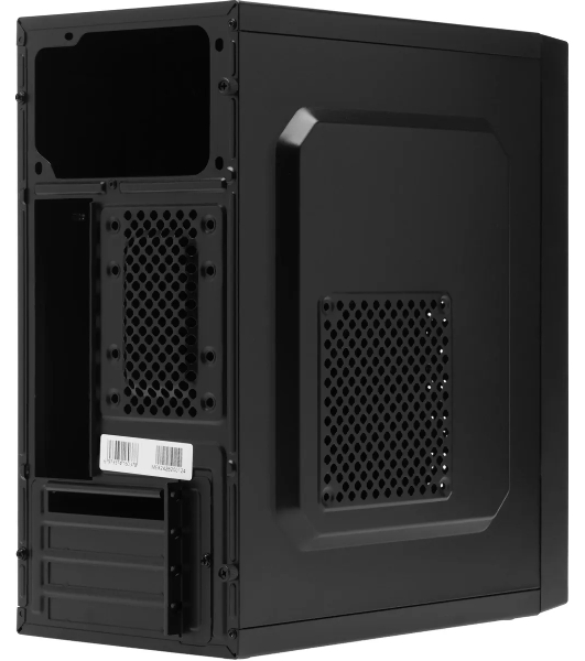 Компьютерный корпус Accord ENTRY ACC-242B черный без БП mATX 2xUSB 2.0 audio