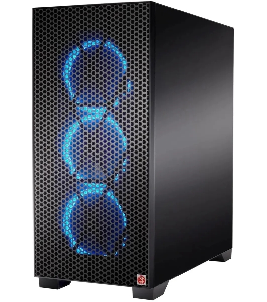 Компьютер IRU Tactio 510B7GP TWR i7 14700F (2.1) 32Gb SSD 1Tb RTX 5070Ti 16Gb FreeDOS GbitEth 750W черный (RUS) (2146246)