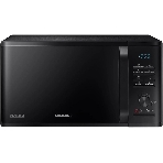 Микроволновая печь Samsung MG23K3515AK/BW черный, 23 л, 800 Вт, переключатели - кнопки, поворотный механизм, фото 1