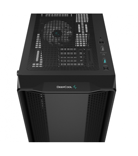 Компьютерный корпус Deepcool CC560 V2 черный без БП ATX 4x120мм 1xUSB 2.0 1xUSB 3.0 audio bott PSU