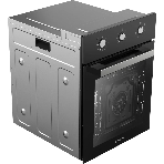 Духовой шкаф электрический Hyundai HEO 45311 BG черный, фото3